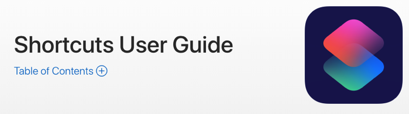 Siri shortcuts user guide