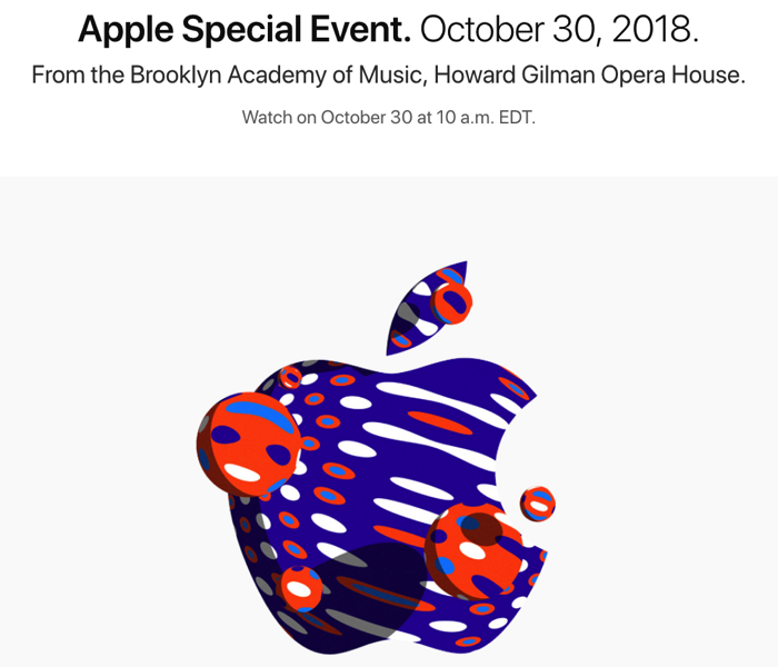 Apple special event october live stream