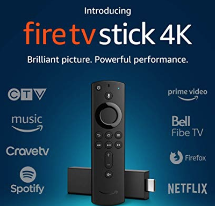 Fire tv stick 4k amazon canada