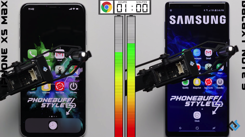 Iphone xs max vs galaxy note 9
