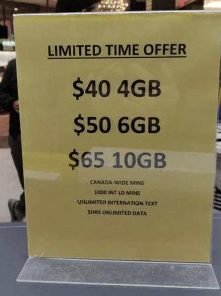 Fido And Koodo Black Friday Offer 65 10gb Plan After Bill Credits Iphone In Canada Blog