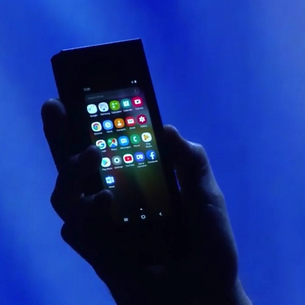 Samsung foldable smartphone