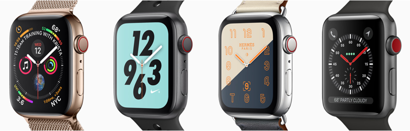 Apple watch series 4 models