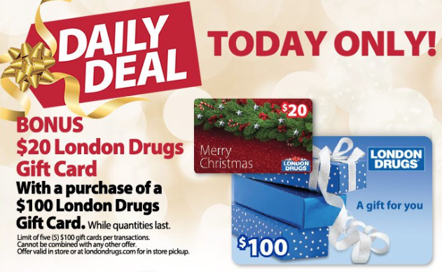 London drugs gift card promo