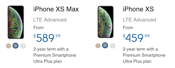 Bell iphone xs iphone xs max
