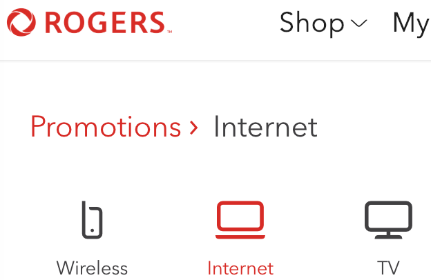 Rogers home internet promo