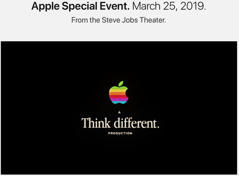 Apple march special event