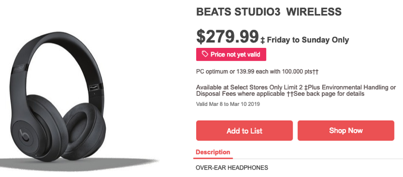 Beats studio3 wireless shoppers