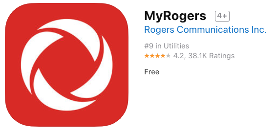 Myrogers iphone app