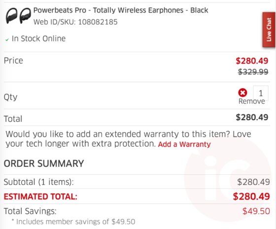 Apple’s Newest Powerbeats Pro Headphones are $50 Off at The Source