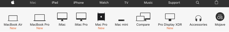 Apple mac listings