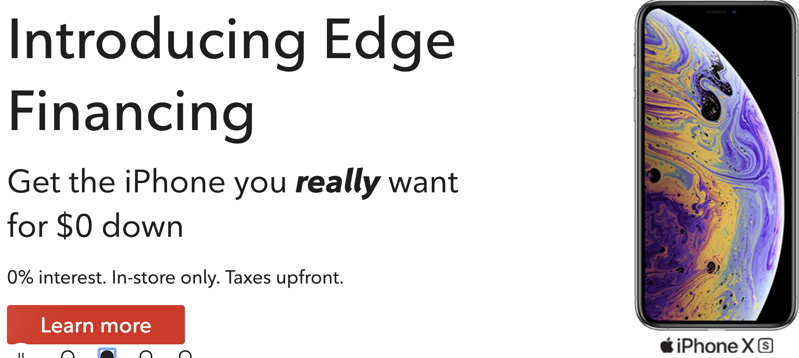 Rogers edge financing iphone