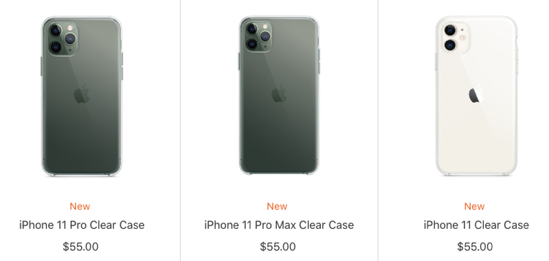 Iphone 11 clear case