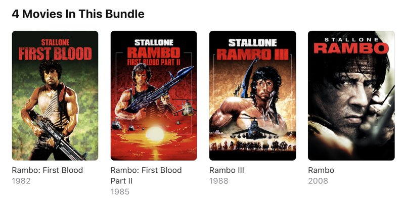 Rambo movies