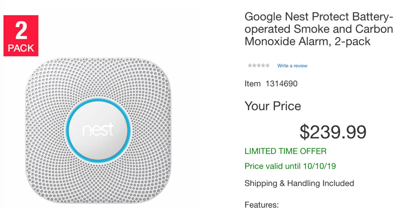 Google nest 2 pack sale