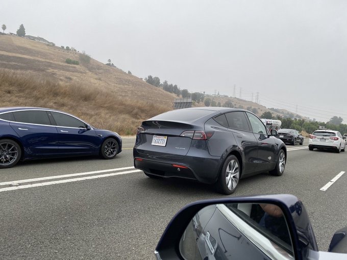 Tesla model y fremont