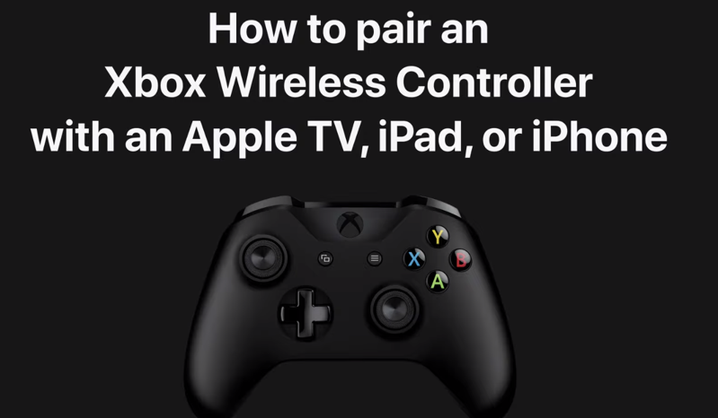 Xbox wireless controller apple tv