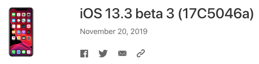 Ios 13 3 beta 3 download