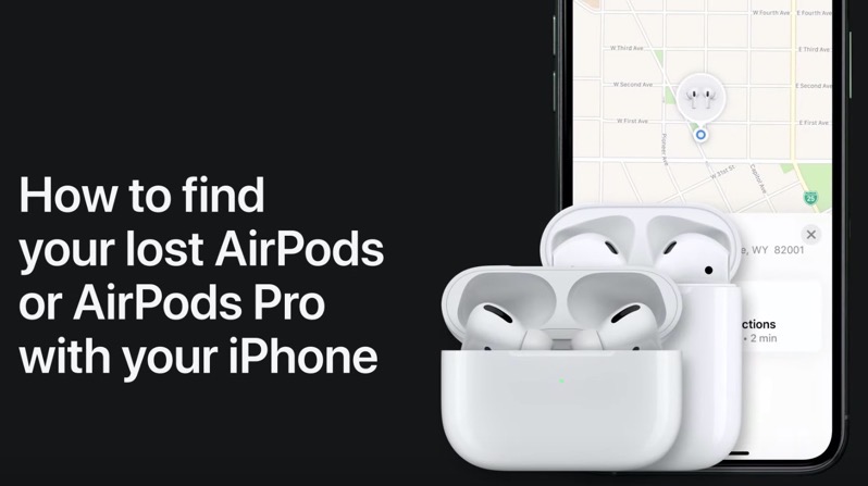Find lost airpods