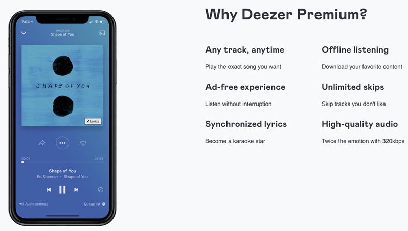 Deezer premium 3 months free code