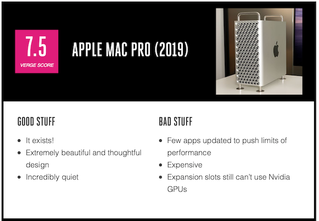 The Verge Reviews The 2019 Mac Pro Video Iphone In Canada Blog