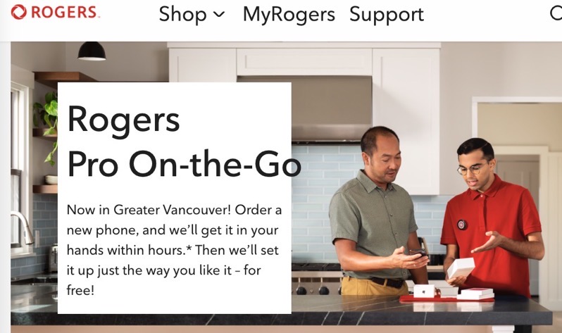 Rogers pro on the go