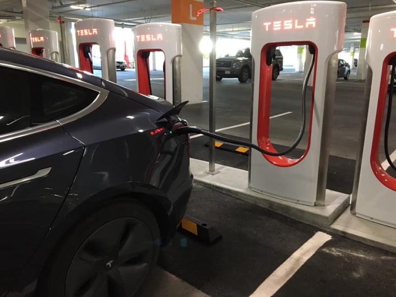 Tesla supercharger high street abbotsford