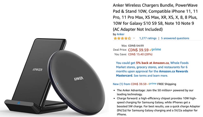 Anker wireless deals charger