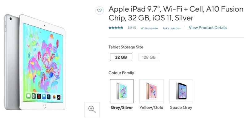 Apple ipad 6 sale