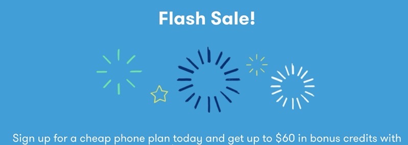 Lucky mobile flash sale may 2020