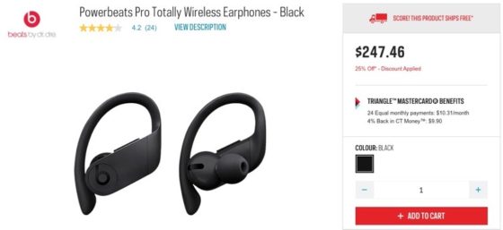 Apple’s Powerbeats Pro Wireless Headphones on Sale for 36% Off