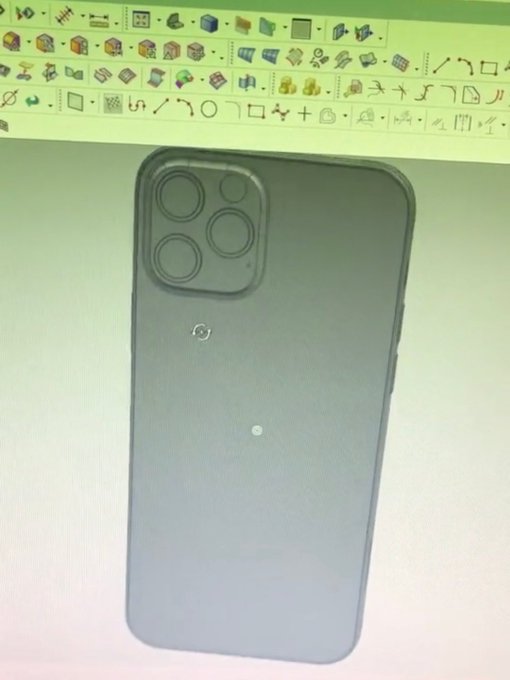 Iphone 12 mold CAD
