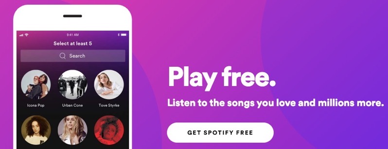 Spotify free canada
