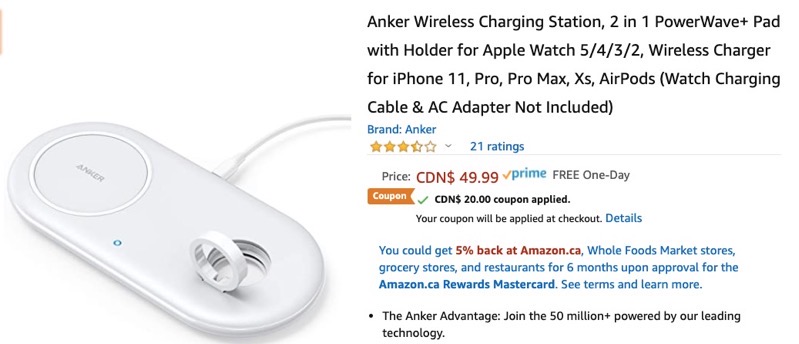 Anker wireless charger 2020