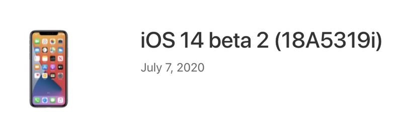Ios 14 beta 2