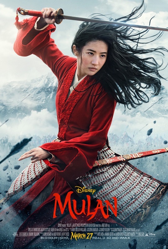 Mulan 2020 theatrical poster