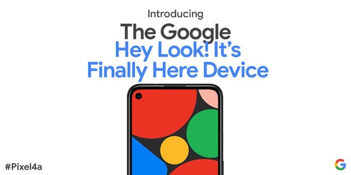 Google pixel 4a official