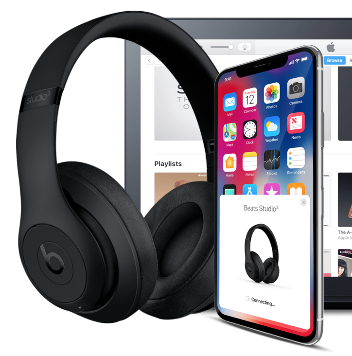 Beats by Dre Website Shows an iPhone 