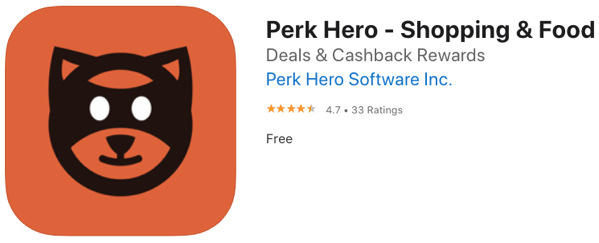 Perk hero ios app