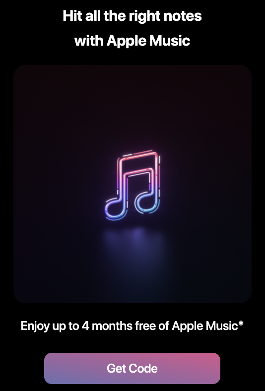 Apple music free trial