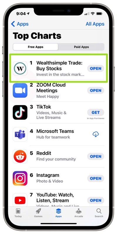 App store wealthsimple