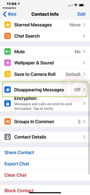 Whatsapp disappearing messages1