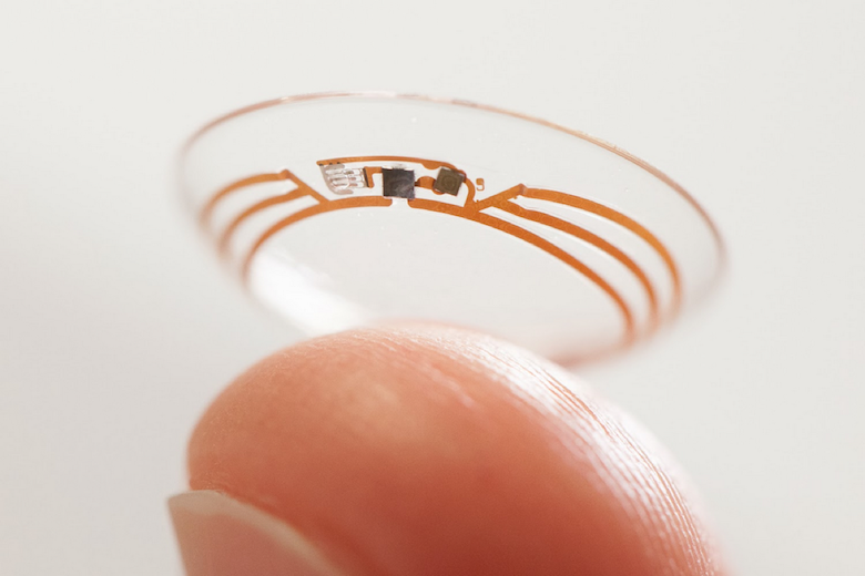 Google smart contact lenses