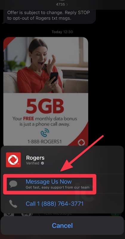 Apple Business Chat Rogers