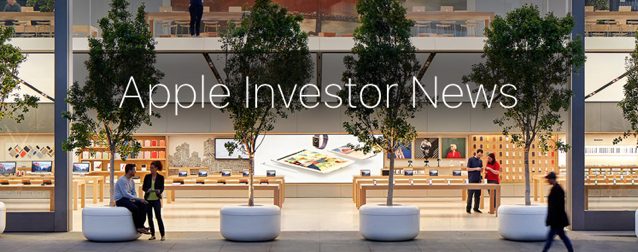 Apple investor news