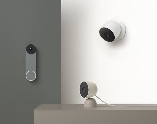 Google nest doorbells cam