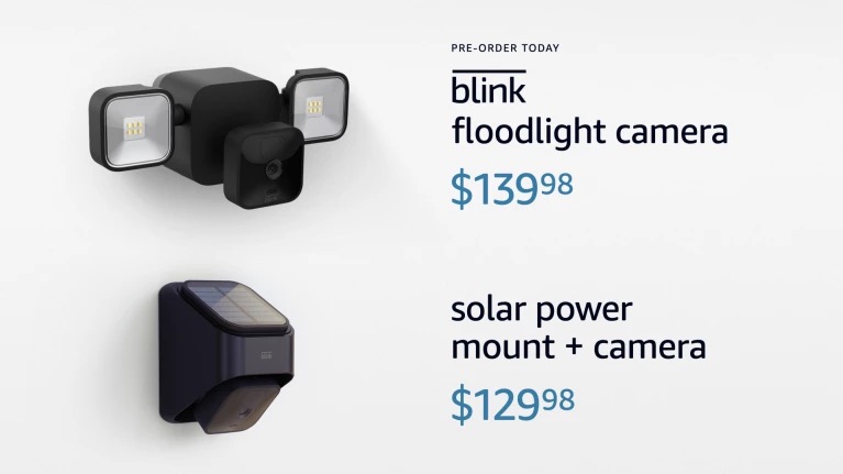 Blink floodlight cam blink solar