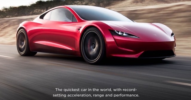 Tesla roadster 2021