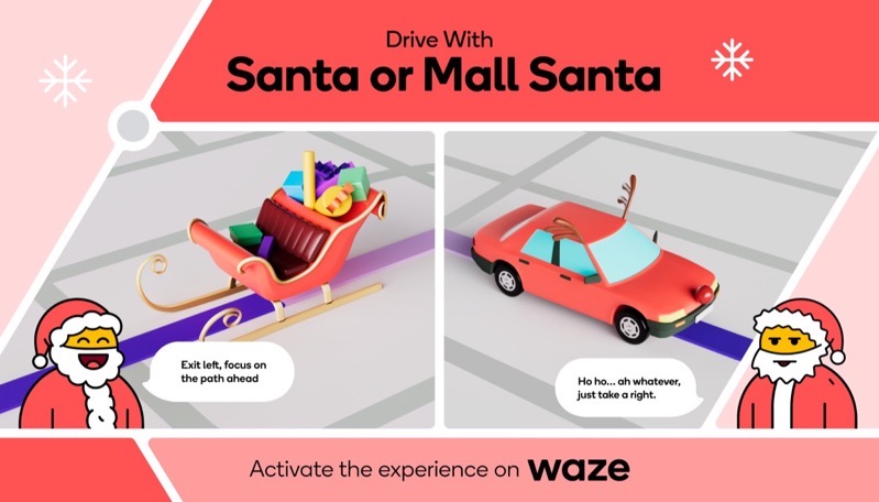 Waze santa drives