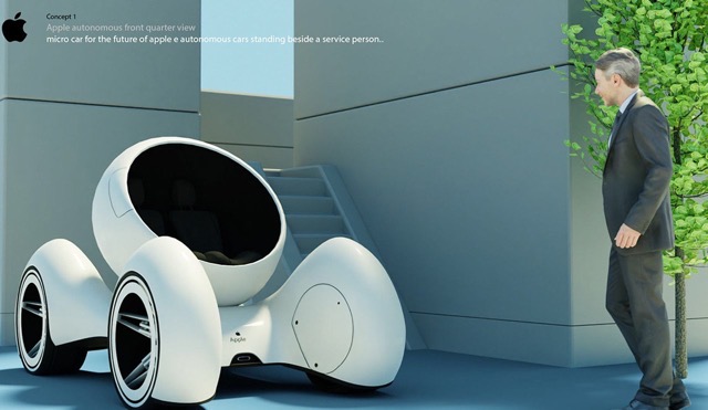 Apple Autonomous Apple Car Concept 11